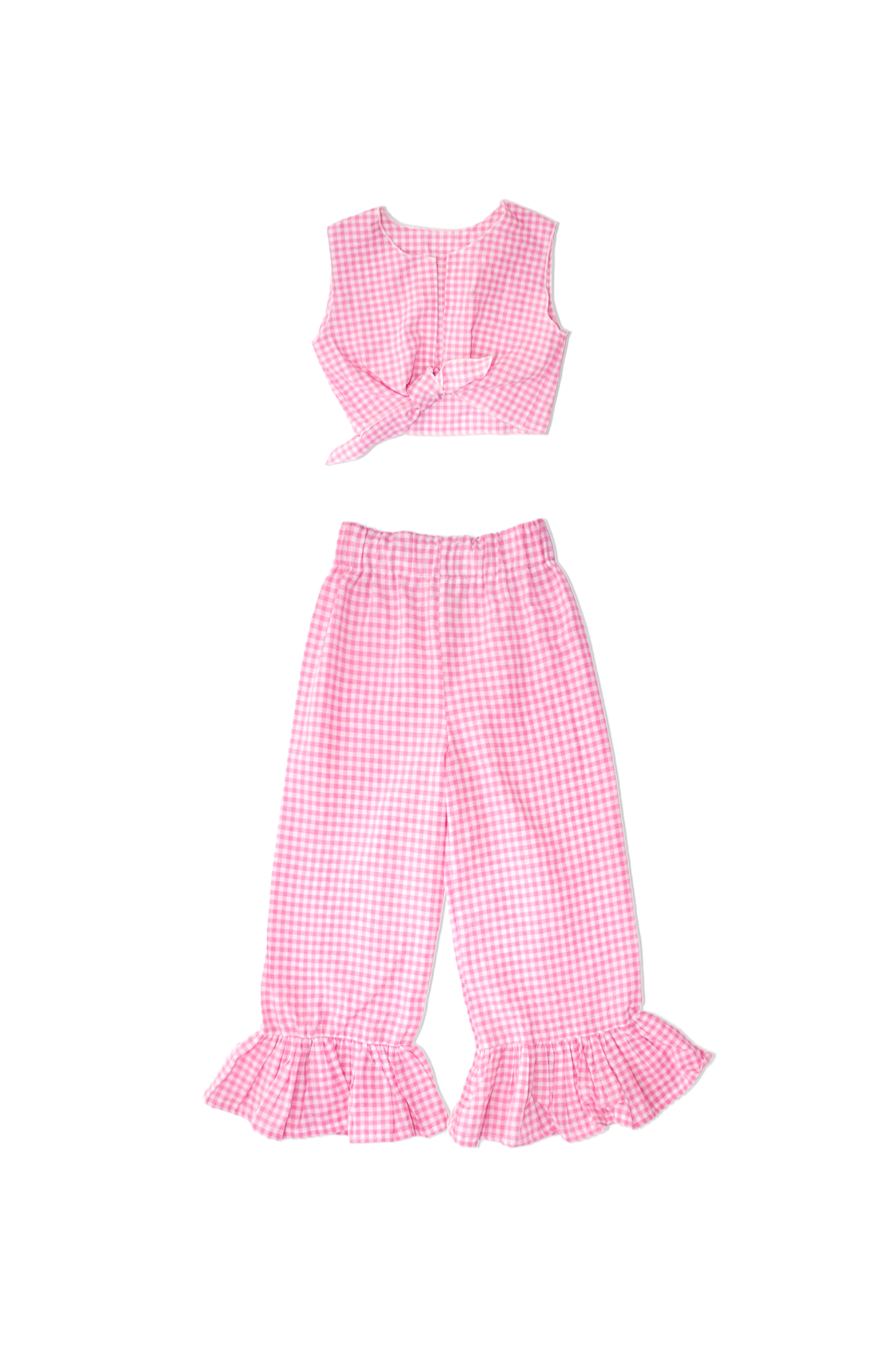 Pink Gingham Co-ord Set