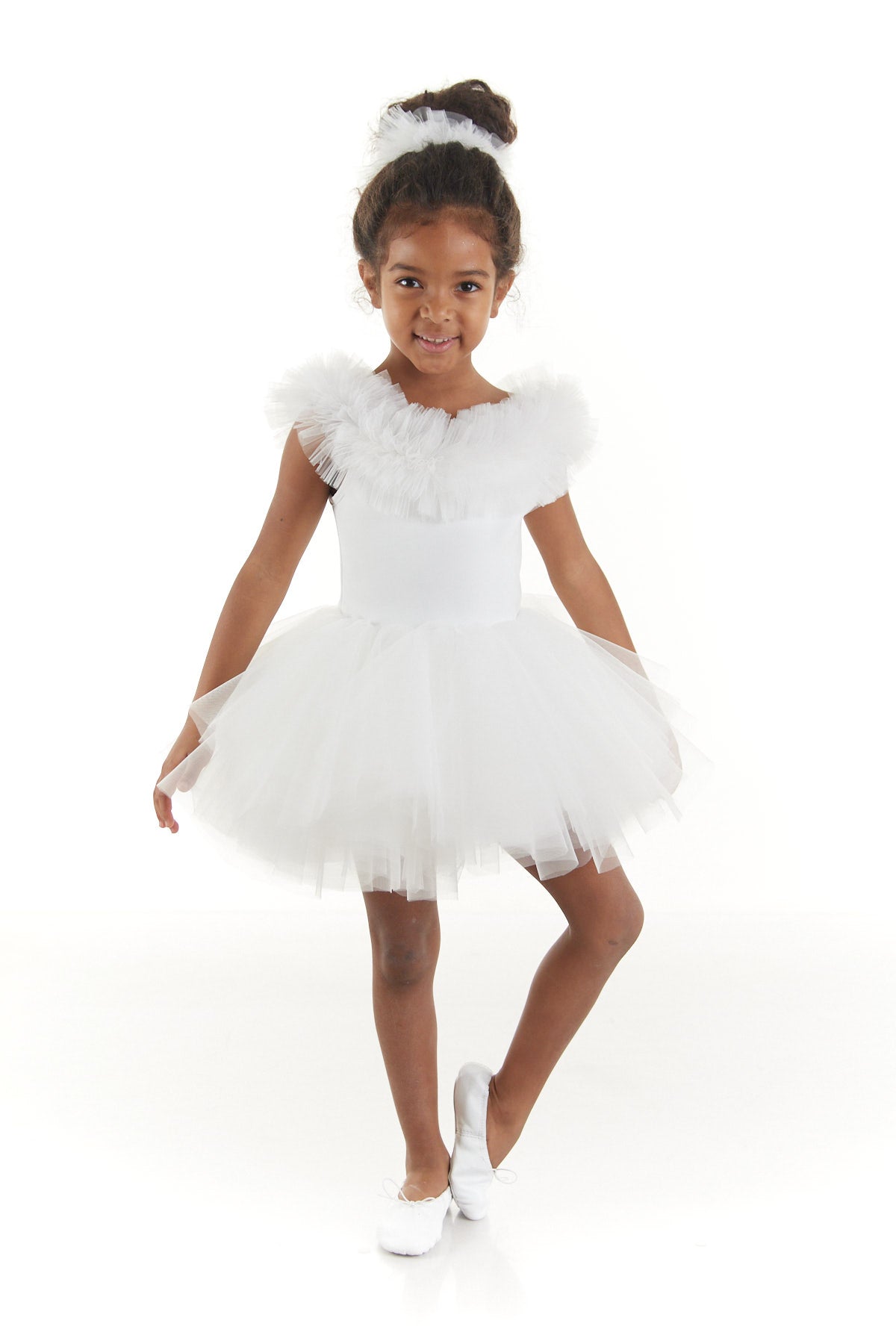 White Ballerina Tutu Dress