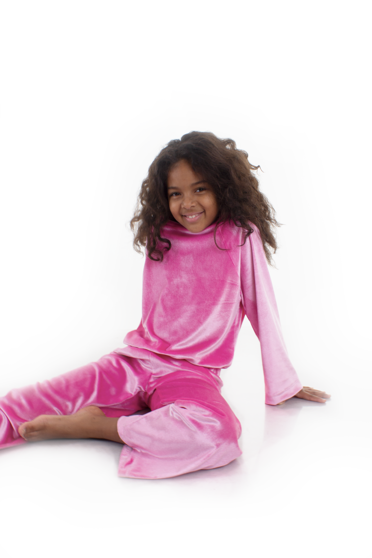 Pink Velour Tracksuit