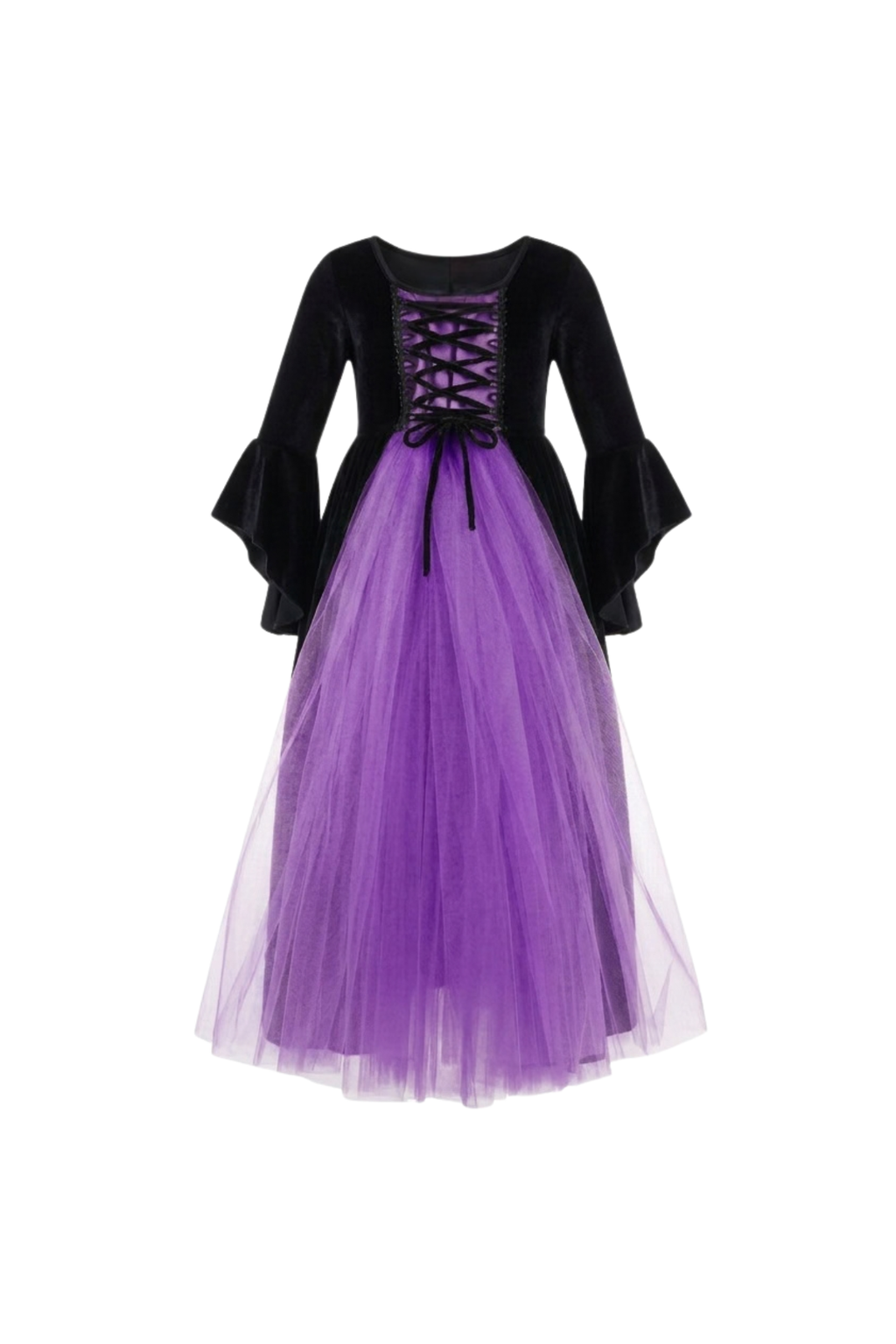 Velvet Witch Costume Dress