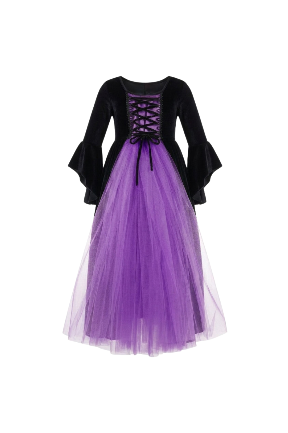Velvet Witch Costume Dress