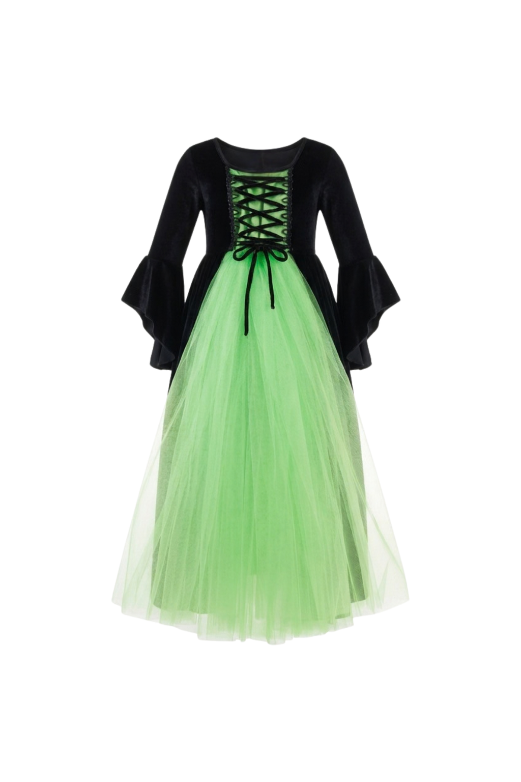 Velvet Witch Costume Dress