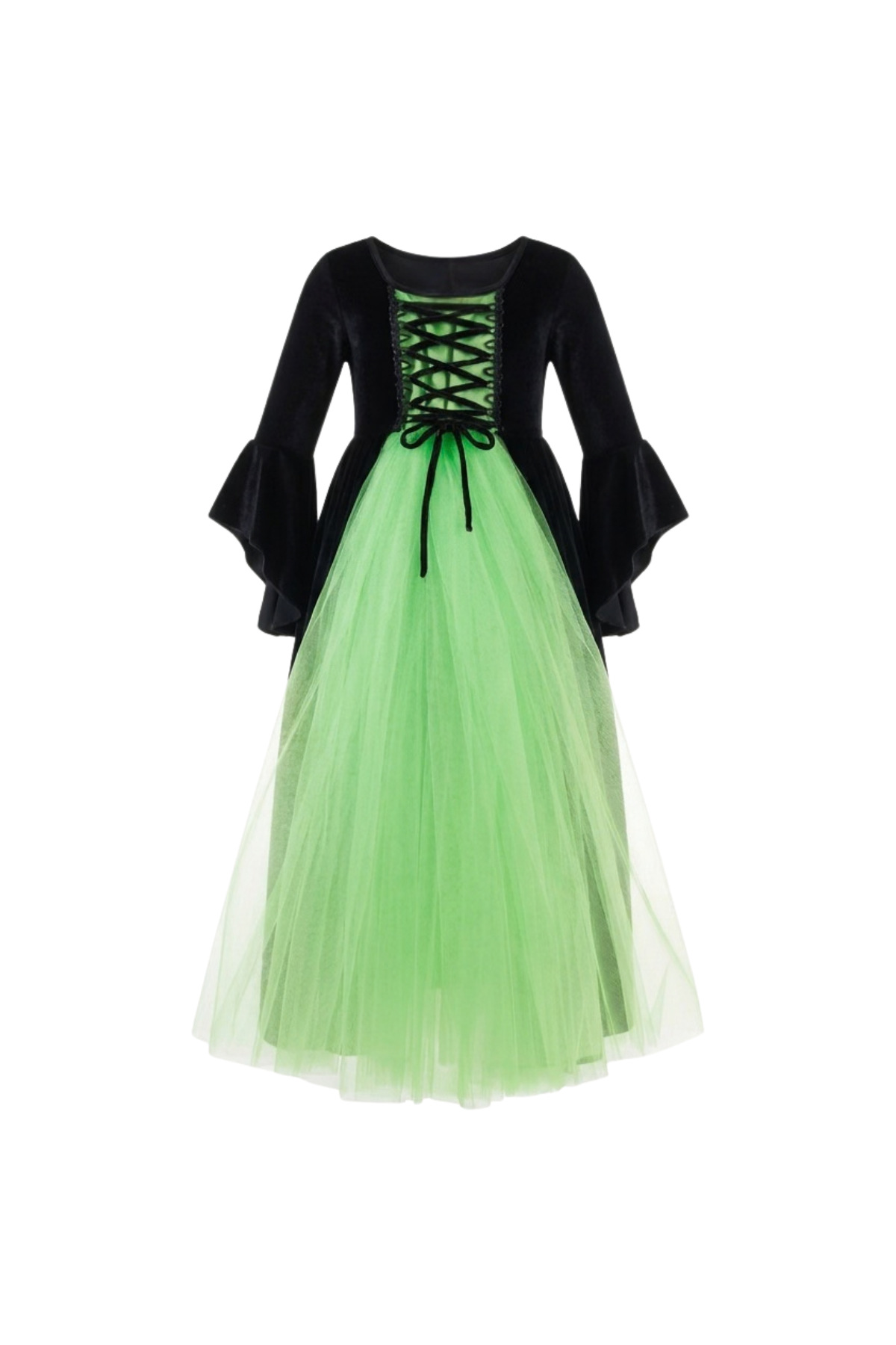 Velvet Witch Costume Dress