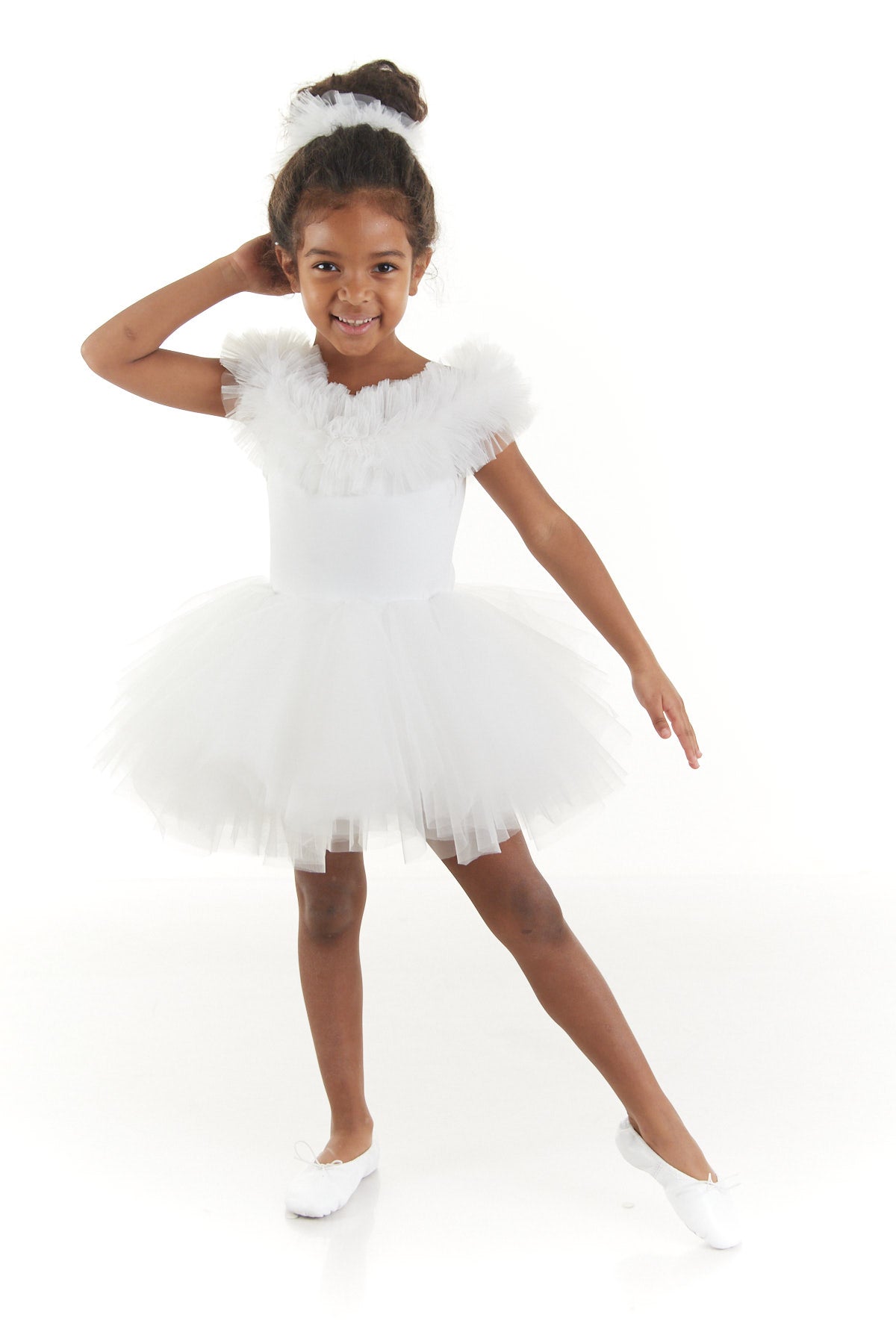 White Ballerina Tutu Dress