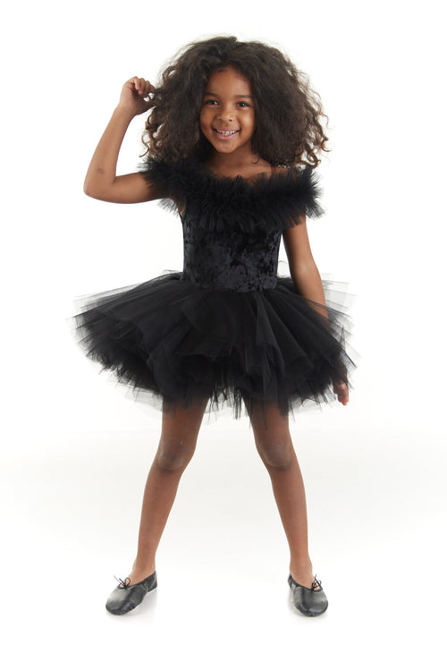 Black Ballerina Tutu Dress