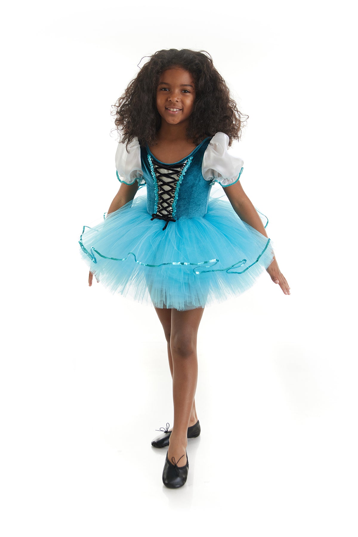 Blue Ballerina Costume Dress
