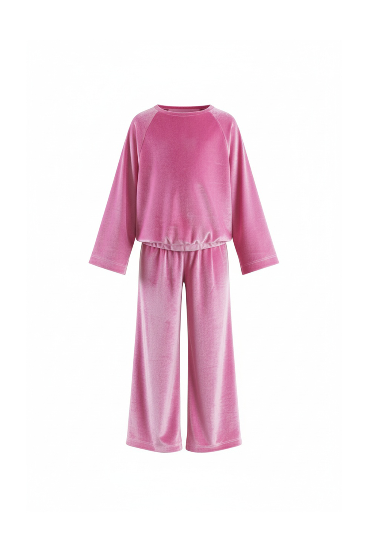 Pink Velour Tracksuit