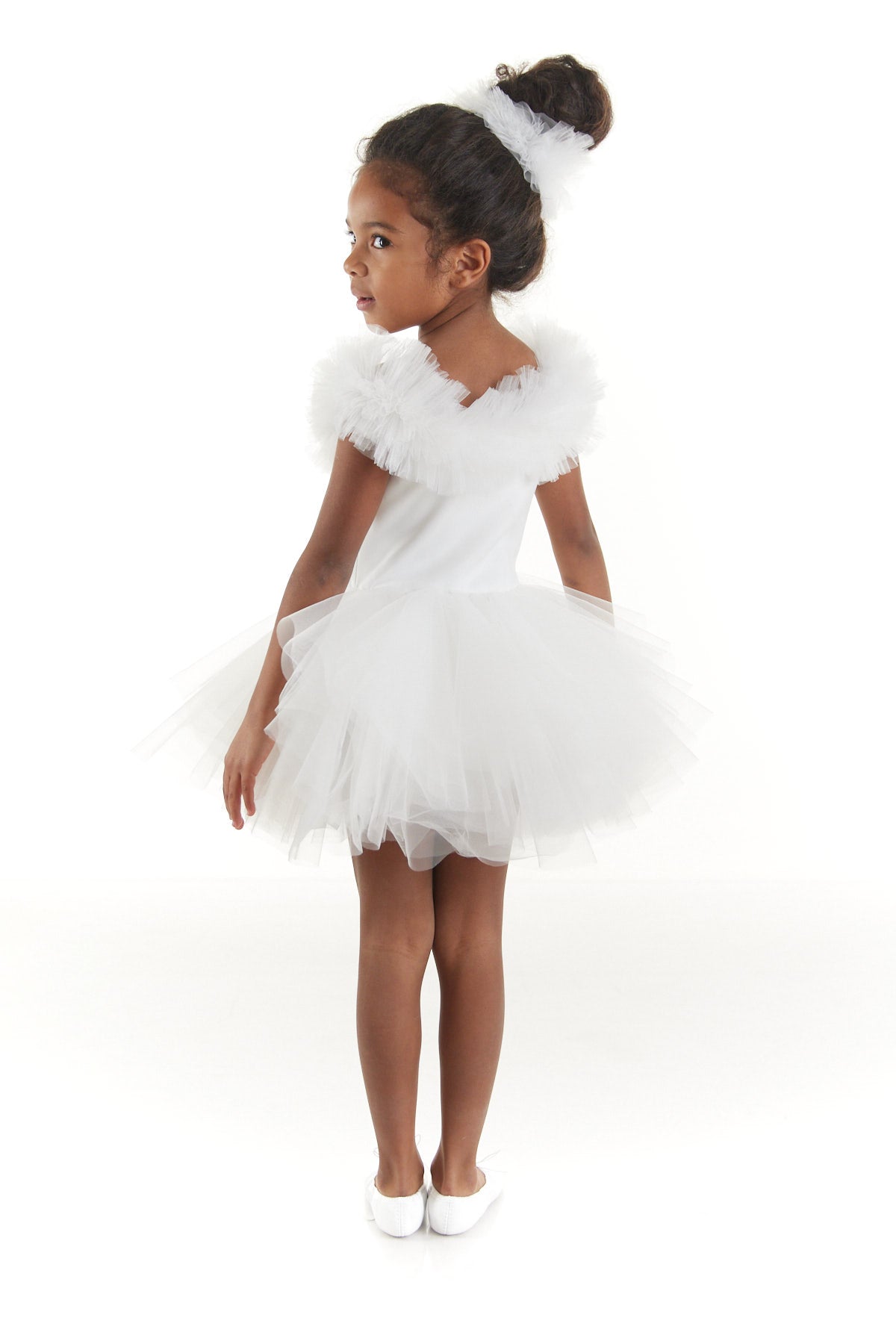 White Ballerina Tutu Dress